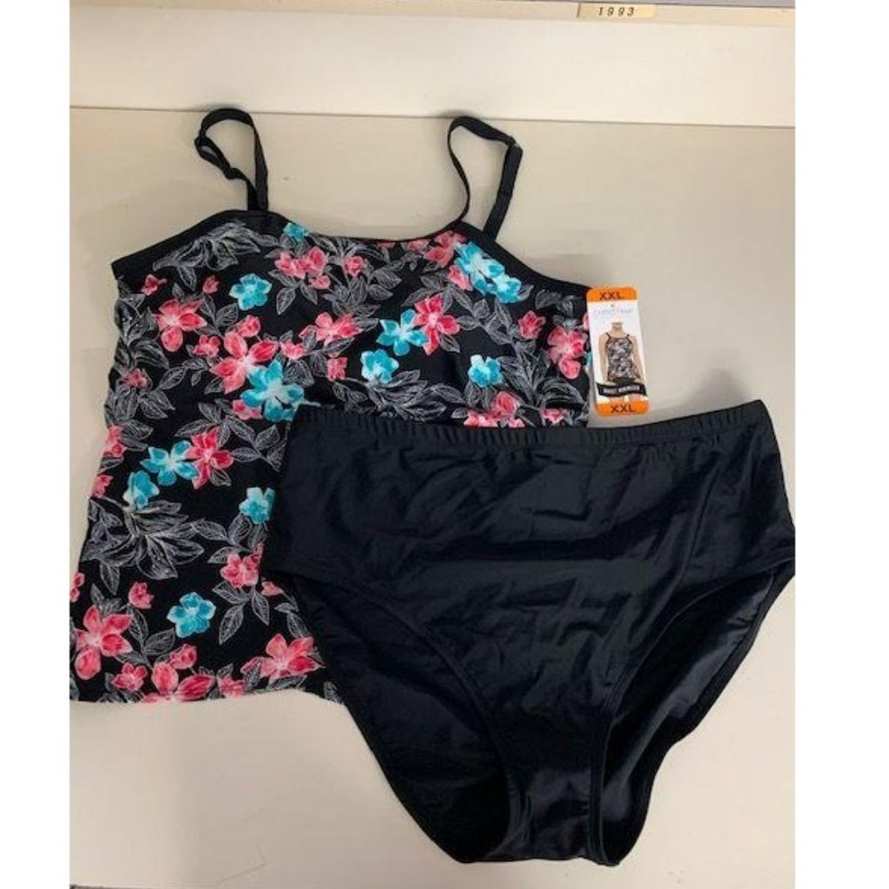 Christina Swimwear Top & Bottom Multi Floral Print